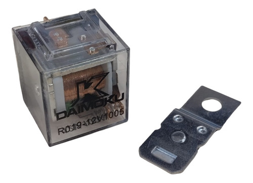 Relay 5 Patas 12v 100amp Transparente Con Luz