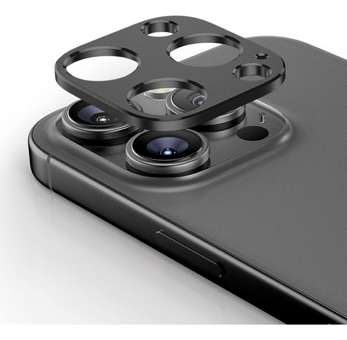 Protector De Bisel De Cámara Metálico Para iPhone 16 Pro Max