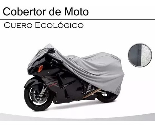 Funda Cubre Moto Y Cubre Cuatri Cuero Ecologico. Mkr