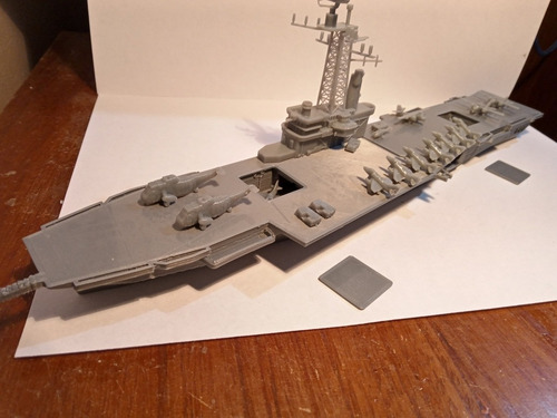 Ara 25 De Mayo Waterline 1/700 Impreso 3d