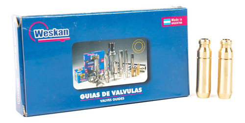 Juego Guia De Valvula Suzuki Dr 250s Bronce Weskan