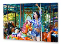 Comprar Cuadro 16x24cm Carrusel Calesita Caballo Parque Juegos M2