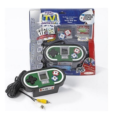 Juego De Tv Jakks Pacific World Poker Tour