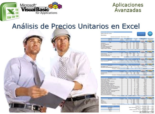 Sistema Análisis De Precios Unitarios Xls + Vba / Ver Video