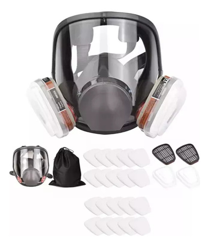Máscara De Pintura Nova Gas 3m 6001