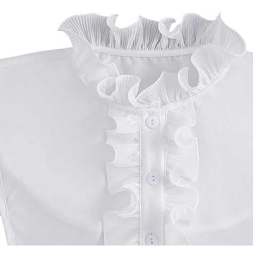 Cuello De Media Camisa Elegante Cuello Simulado Collar