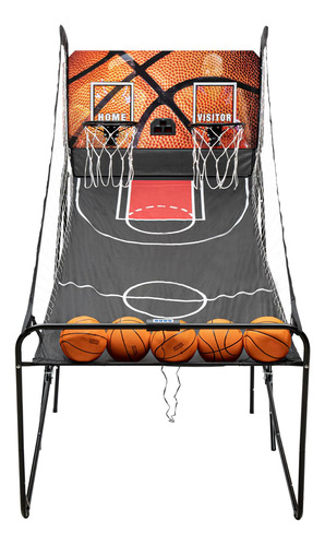 Arcada De Baloncesto Pop A Shot De Doble Disparo Led Negro