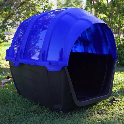 Casa Para Cachorro Stone House Nº5 Plast Pet Cor Rosa