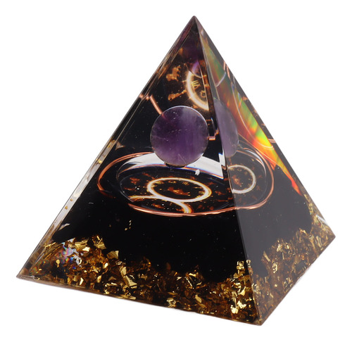 Generador De Energía En Forma De Pirámide De Cristal De 5 Cm