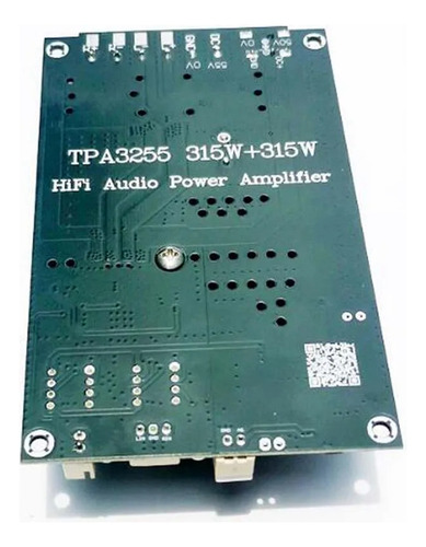 Versão Máxima Atualizada Da Hifi Tpa3255 600w Alta Potência