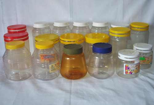 Lote De 19 Envases Plásticos Vacíos C/tapa P/diferentes Usos