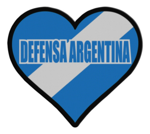 Parche Termoadhesivo Corazon Defensa Argentina Junin
