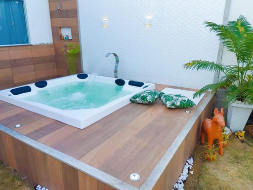 Spa Canadense 2,00x2,00 Com Aquecedor Cromoled Ozônio