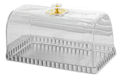 Tampa Transparente Para Bolo, Enfeite Para Comprimento 27 Cm