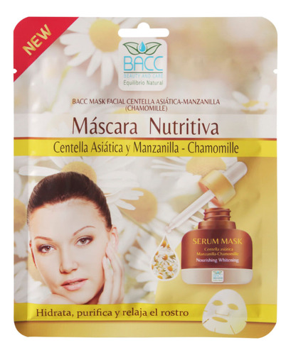 Mascarilla Nutritiva Bacc Centella Asiát - g a $288