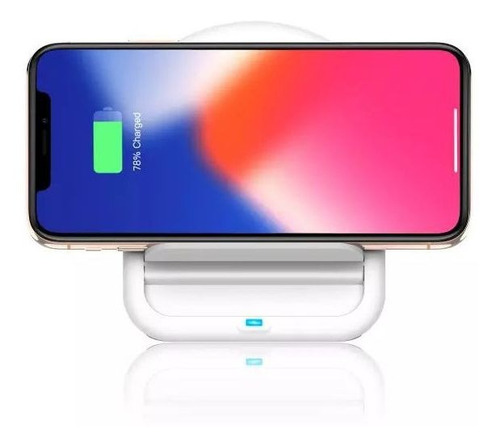 Imagem 4 de 5 de Carregador Sem Fio 10w Exclusivo Vertical E Horizontal