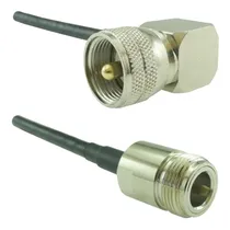 Comprar Cabo Descida 5 Metros Rg-58 N Fêmea X Uhf Macho 90° Pl259