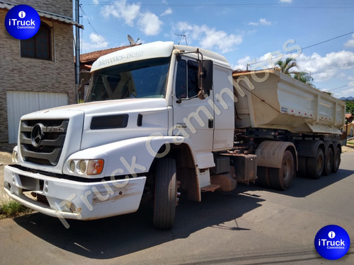 Mb 1635 Atron 4x2 Ano 2017/2018 Caçamba Randon 2020/2021 