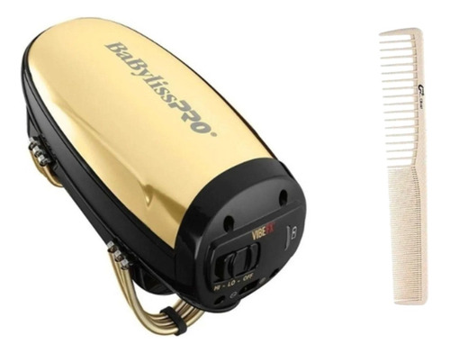 Massageador Babyliss Dourado Vibefx By Roger Bivolt