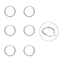 Comprar Aretes De Aro De Plata Para Mujeres 3 Pares De Aretes