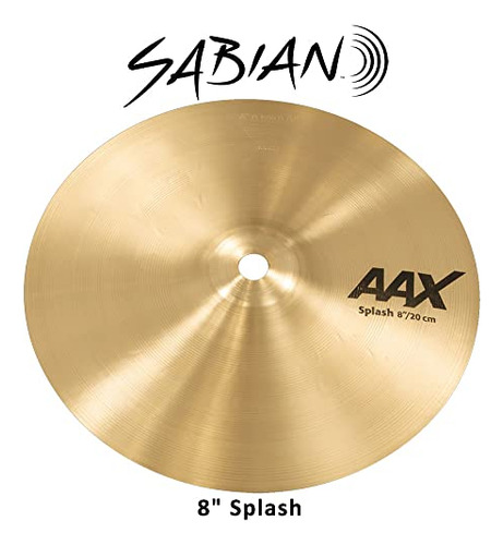 Acabado Brillante Sabian 8 Aax Splash (20805xb)