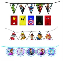 Comprar Guirnaldas Cumpleaños  - Papeleria - Avengers, Personaliza