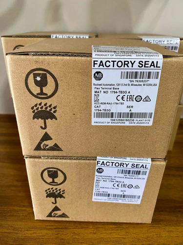 1794-tb3g Flex I/o Base 3 Fios Aterrados Clp Allen-bradley