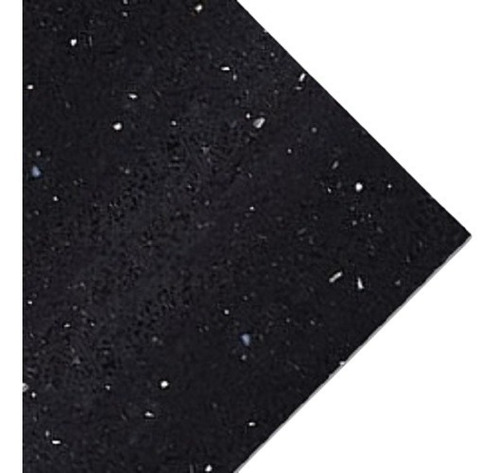 Cubierta De Cuarzo Negro Galaxy 3m X 80cm- Excelente Calidad