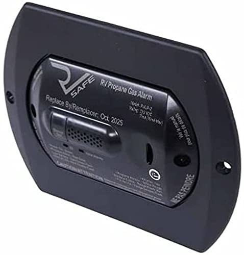 Rv Safe Rvlp-2b - Alarma De Gas Propano (2 Cables, Color Neg