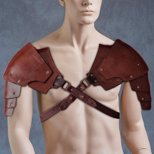 2 Hombro Medieval Pauldron Cubierta De Hombro Capa Arnés