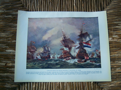 Combates Entre Las Flotas Francesa Y Holandesa En Texel