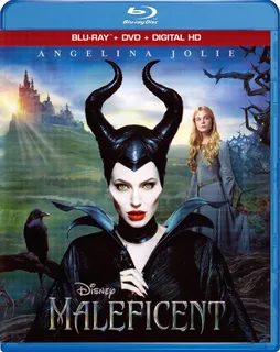 Blu Ray Malefica + Dvd + Digital Copy