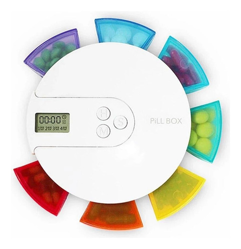 Dispensador Automático De Comprimidos De 7 Dias Weekly Smart
