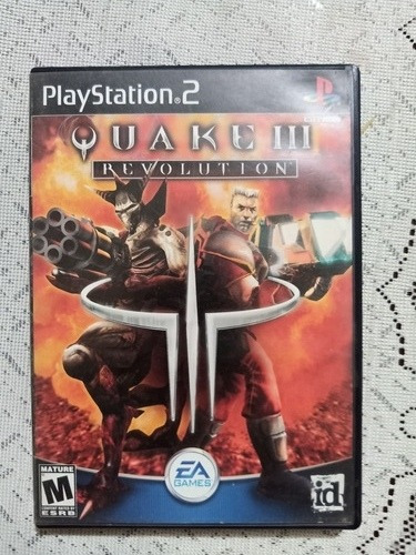 Quake Iii Revolution Para Playstation 2 Caja Y Manual