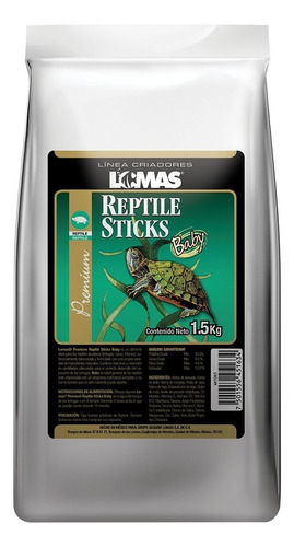 Alimento Para Reptiles Baby De 1.5 Kilos Sticks