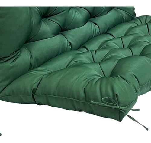 Cojín De Columpio De Jardín Cojín De Silla Verde Oscuro M