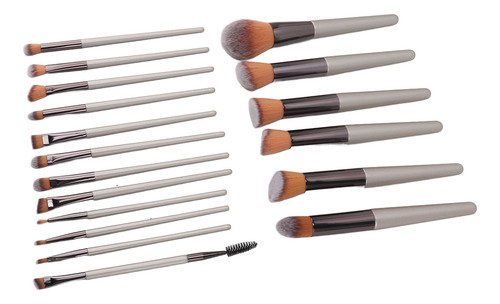 Set De Brochas Cosméticas, 18 Unidades, Maquillaje En Polvo