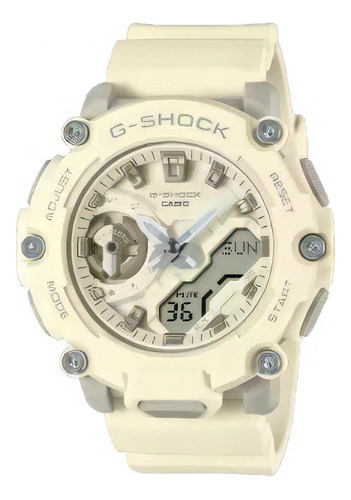 Reloj G-shock Casio | Gma-s2200-1a | Oficial Color De La Correa Blanco