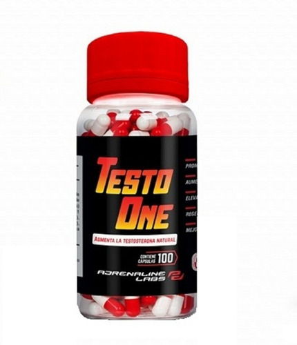 Testo One 100 Cps Promotor De Testosterona Adrenaline Labs 