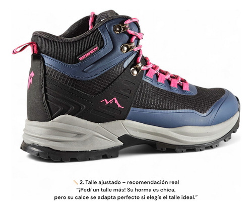 Zapatillas Botitas Impermeables Filament Hombre Mujer 36/44