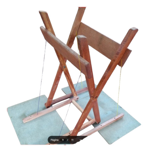 Projeto Mesa E Cadeira Dobrável De Bar De Madeira Em Pdf