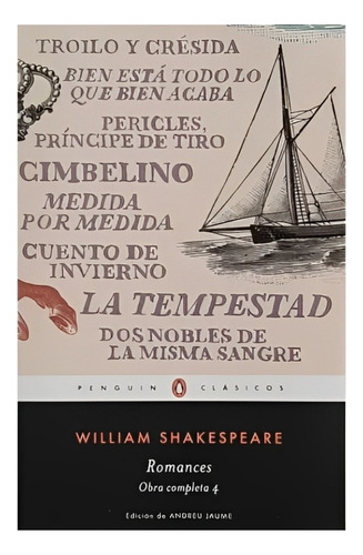 Libro Romances. Obra Completa Shakespeare Vol 4 /608