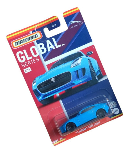 Jaguar F-type Coupé 2015 Global Series Matchbox Original