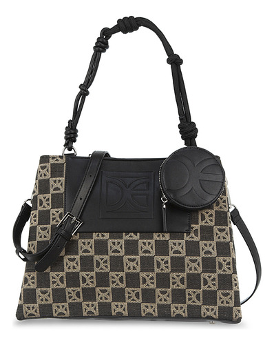 Bolsa Satchel Cloe Kaksani Grande Color Multicolor