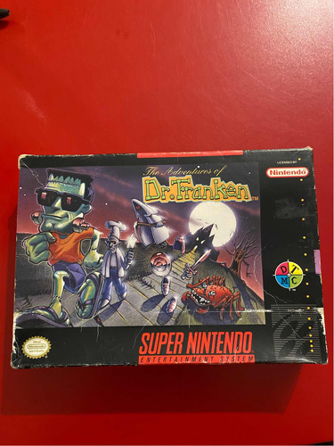 The Adventures Of Dr. Franken Super Nintendo Snes Oldskull G