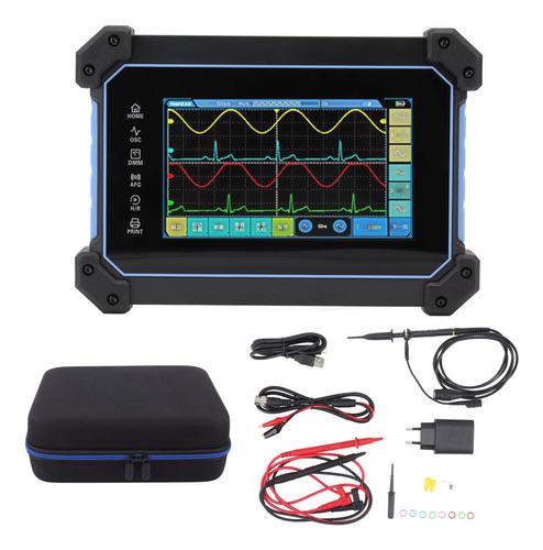 Kit De Osciloscopio Hantek De 2 Canales, Portátil, 110 Mhz,