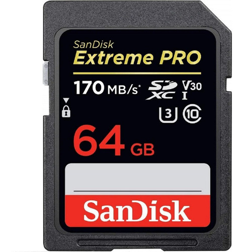 Memoria Sd Sandisk Extreme Pro 64gb