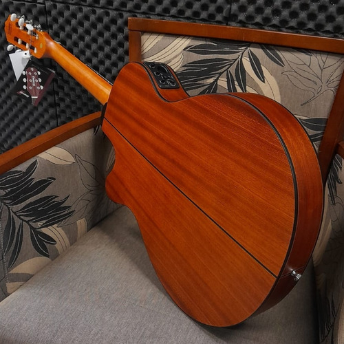 Imagem 8 de 9 de Violao Strinberg Sl200c Mgs Flat Nylon Fosco