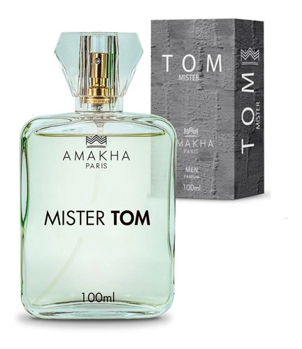 Perfume Masculino Tom Mister Amakha Paris 100ml Parfum