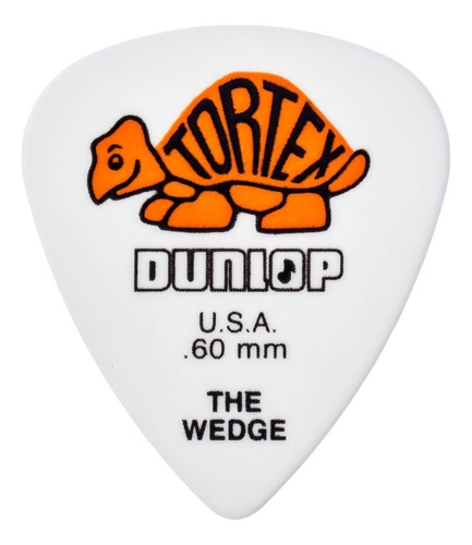 Púas Tortex The Wedge 0.60 Pack X 12 Jim Dunlop 424r 0.60